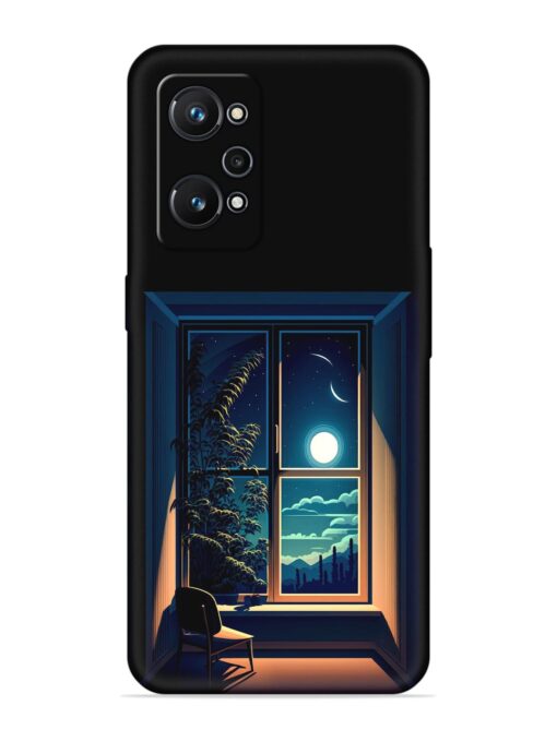 Night View At Window Embossed Soft Silicone Case for Realme Gt Neo 2