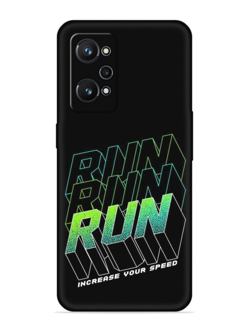 Run Embossed Soft Silicone Case for Realme Gt Neo 2