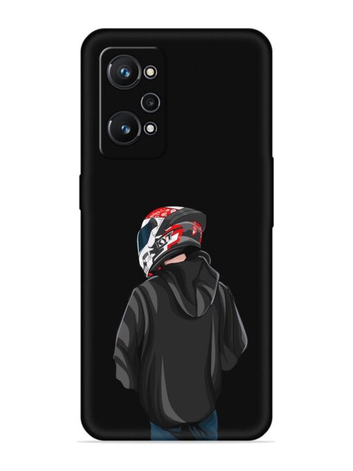 Motorcycle Rider Embossed Soft Silicone Case for Realme Gt Neo 2