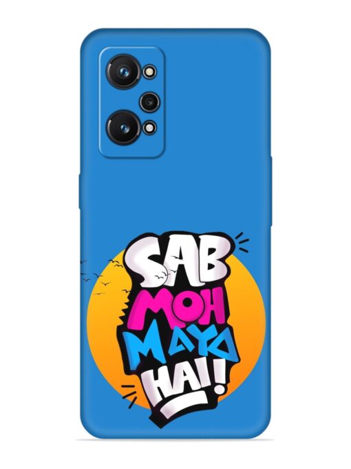 Sab Moh Moya Embossed Soft Silicone Case for Realme Gt Neo 2