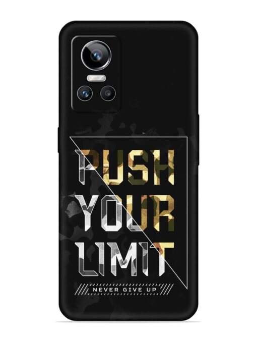 Push Your Limits Embossed Soft Silicone Case for Realme Gt Neo 3 Zapvi