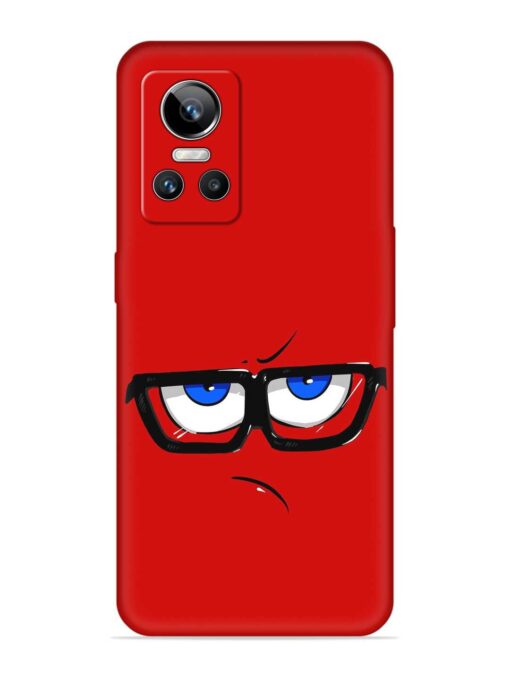 Rad Angry Face Embossed Soft Silicone Case for Realme Gt Neo 3