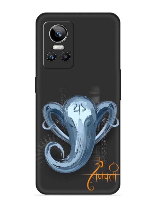 Illustration Lord Ganpati Embossed Soft Silicone Case for Realme Gt Neo 3 Zapvi