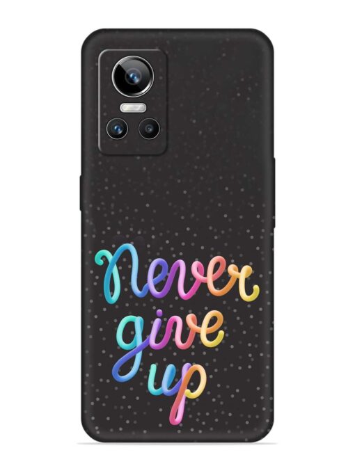 Colorful Stylized Rainbow Embossed Soft Silicone Case for Realme Gt Neo 3 Zapvi