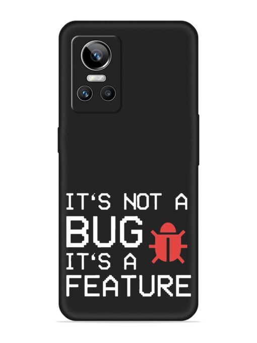 Not Bug Feature Embossed Soft Silicone Case for Realme Gt Neo 3 Zapvi