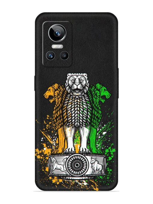 Pillars Of Ashoka Embossed Soft Silicone Case for Realme Gt Neo 3 Zapvi