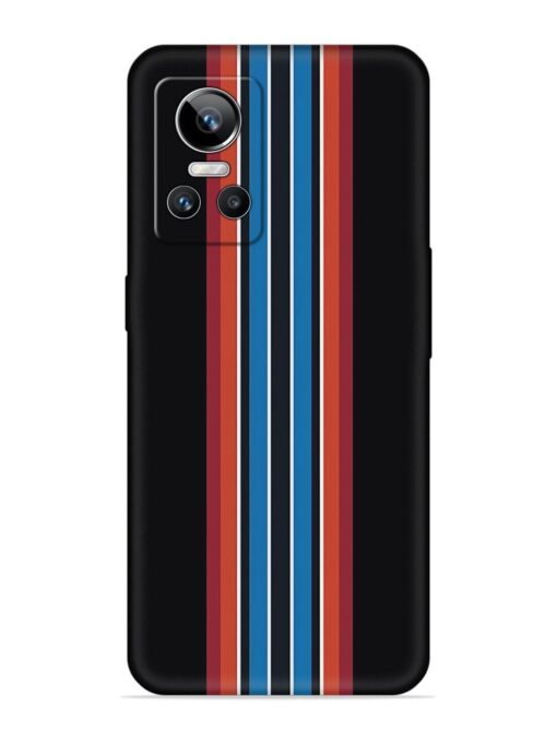 Vertical Strips Embossed Soft Silicone Case for Realme Gt Neo 3 Zapvi