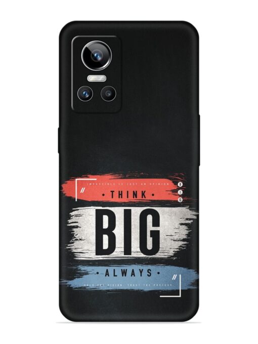 Think Big Always Embossed Soft Silicone Case for Realme Gt Neo 3 Zapvi