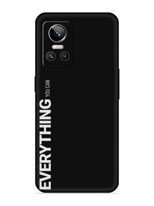 Everything You Can Embossed Soft Silicone Case for Realme Gt Neo 3 Zapvi