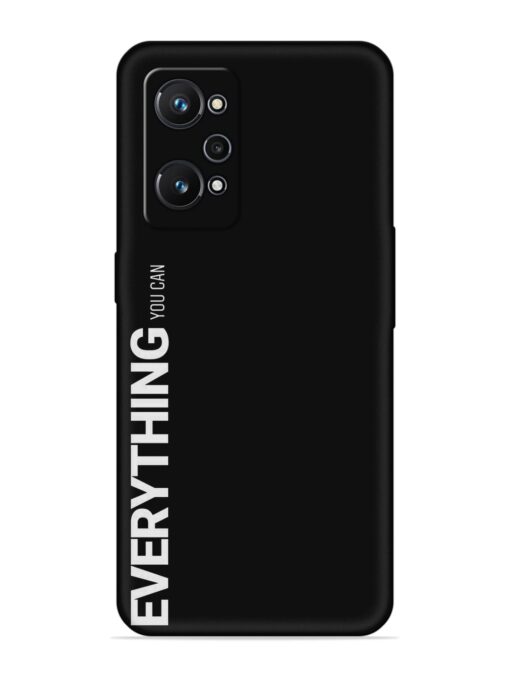 Everything You Can Embossed Soft Silicone Case for Realme Gt Neo 3T