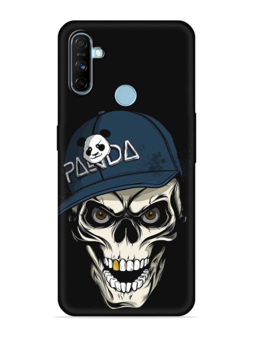 Panda Skull Embossed Soft Silicone Case for Realme Narzo 10A