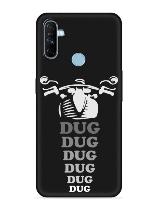 Dug Dug Dug Embossed Soft Silicone Case for Realme Narzo 10A Zapvi