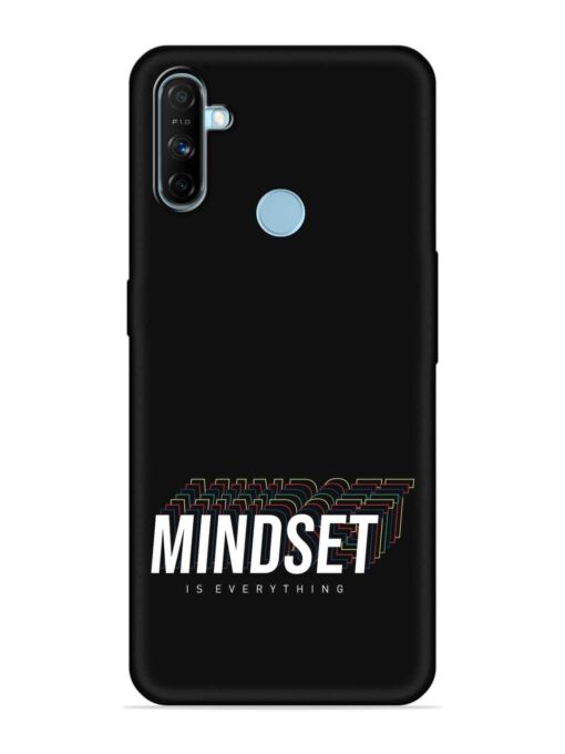 Mindset Everything Slogan Embossed Soft Silicone Case for Realme Narzo 10A Zapvi