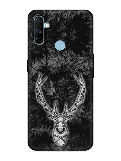 Ancient Deer Embossed Soft Silicone Case for Realme Narzo 10A