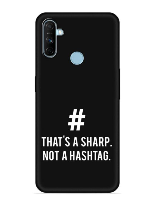 Thats Sharp Not Embossed Soft Silicone Case for Realme Narzo 10A