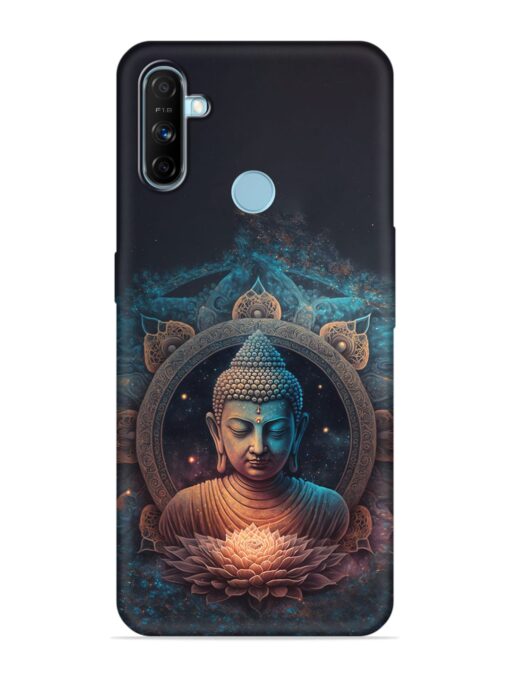 Gautam Buddha Embossed Soft Silicone Case for Realme Narzo 10A