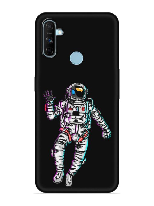 Spaceman Embossed Soft Silicone Case for Realme Narzo 10A