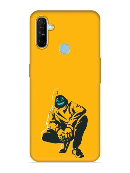 Xo Xo Swag Embossed Soft Silicone Case for Realme Narzo 20A