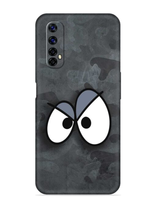 Big Eyes Night Mode Embossed Soft Silicone Case for Realme Narzo 20 Pro Zapvi