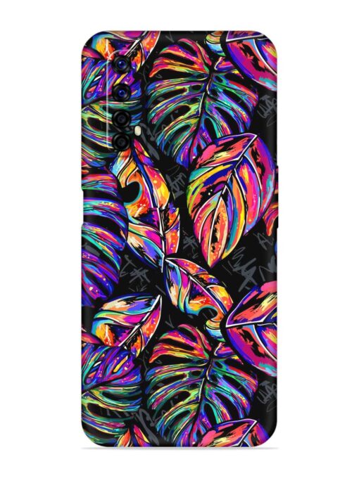 Tropical Seamless Vector Embossed Soft Silicone Case for Realme Narzo 20 Pro Zapvi