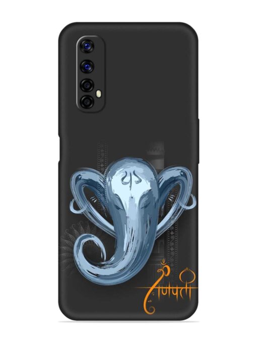 Illustration Lord Ganpati Embossed Soft Silicone Case for Realme Narzo 20 Pro