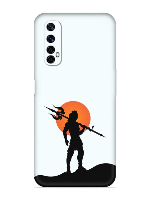 Lord Mahadev Trendy Embossed Soft Silicone Case for Realme Narzo 20 Pro