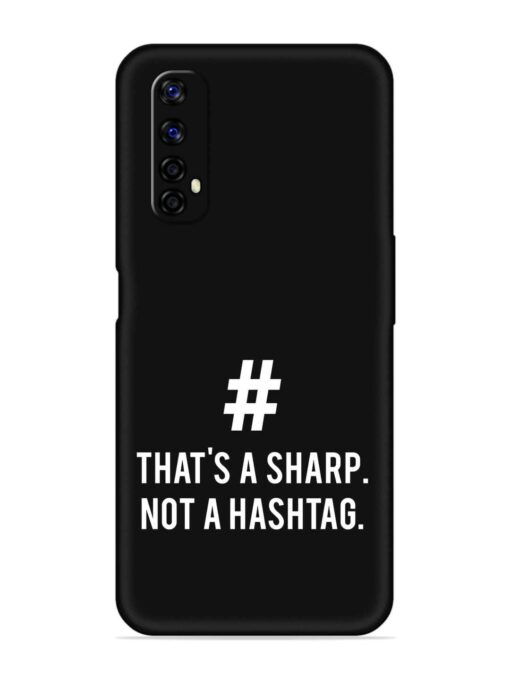 Thats Sharp Not Embossed Soft Silicone Case for Realme Narzo 20 Pro Zapvi