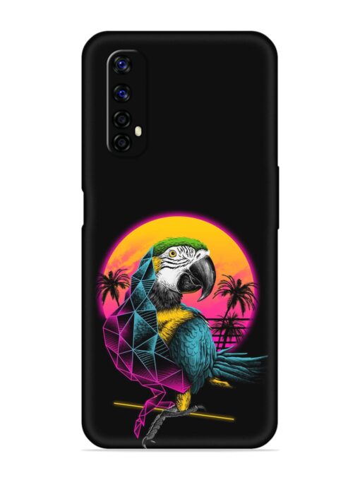 Rad Parrot Embossed Soft Silicone Case for Realme Narzo 20 Pro Zapvi