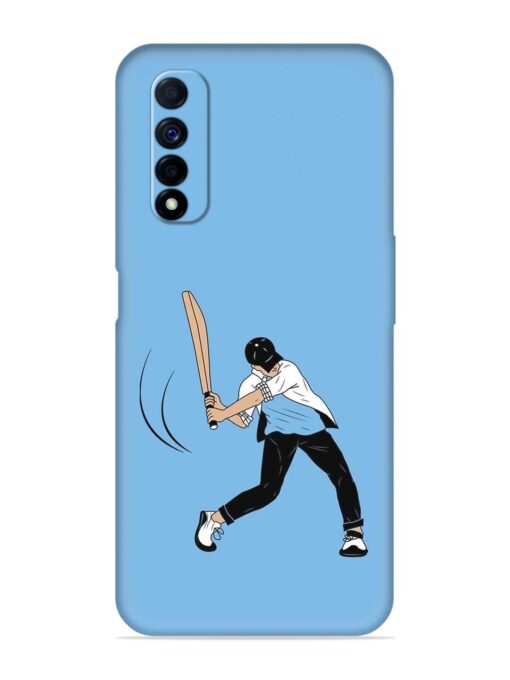 Cricket Gully Boy Embossed Soft Silicone Case for Realme Narzo 30 (4G) Zapvi