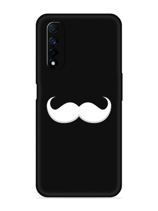 Mustache Vector Embossed Soft Silicone Case for Realme Narzo 30 (4G) Zapvi