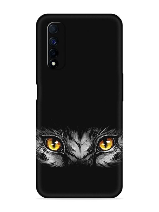 Scary Eye Embossed Soft Silicone Case for Realme Narzo 30 (4G) Zapvi