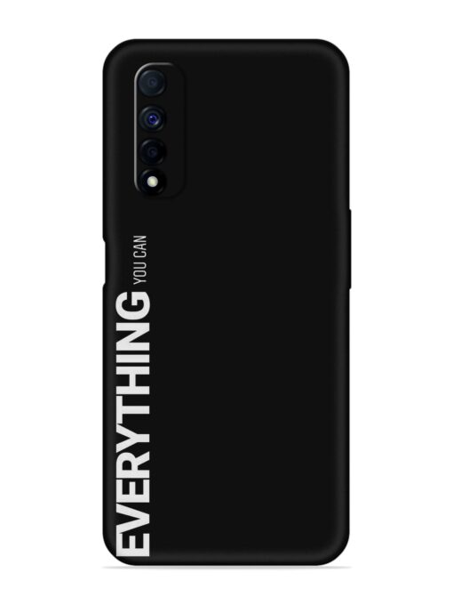 Everything You Can Embossed Soft Silicone Case for Realme Narzo 30 (4G) Zapvi