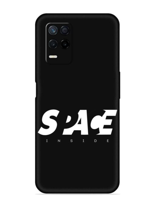 Space Typography Art Embossed Soft Silicone Case for Realme Narzo 30 (5G) Zapvi