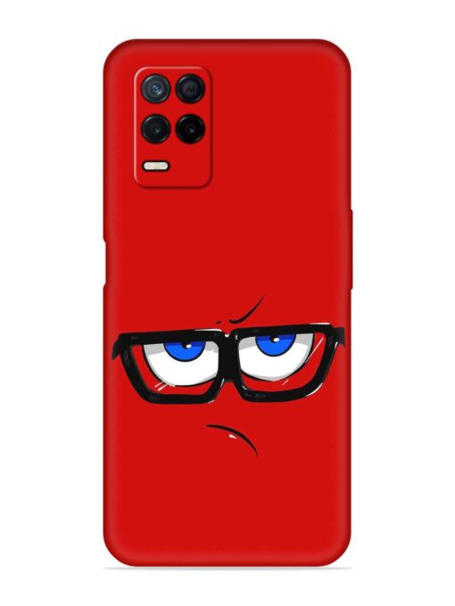 Rad Angry Face Embossed Soft Silicone Case for Realme Narzo 30 (5G) Zapvi