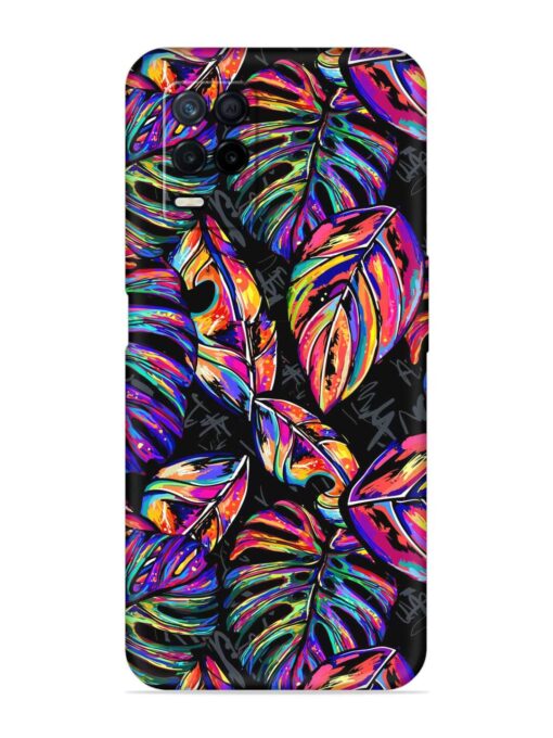 Tropical Seamless Vector Embossed Soft Silicone Case for Realme Narzo 30 (5G) Zapvi