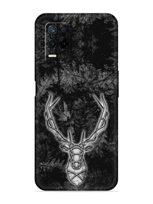 Ancient Deer Embossed Soft Silicone Case for Realme Narzo 30 (5G)