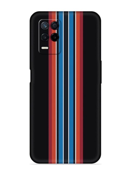 Vertical Strips Embossed Soft Silicone Case for Realme Narzo 30 (5G) Zapvi