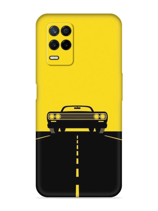 Classic Car Embossed Soft Silicone Case for Realme Narzo 30 (5G)