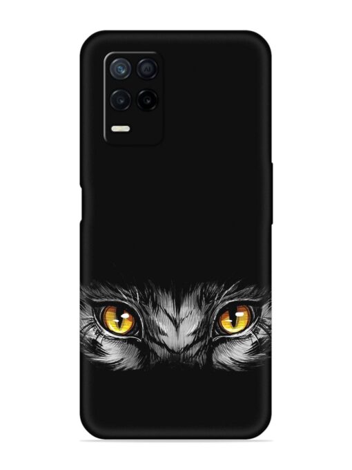 Scary Eye Embossed Soft Silicone Case for Realme Narzo 30 (5G) Zapvi