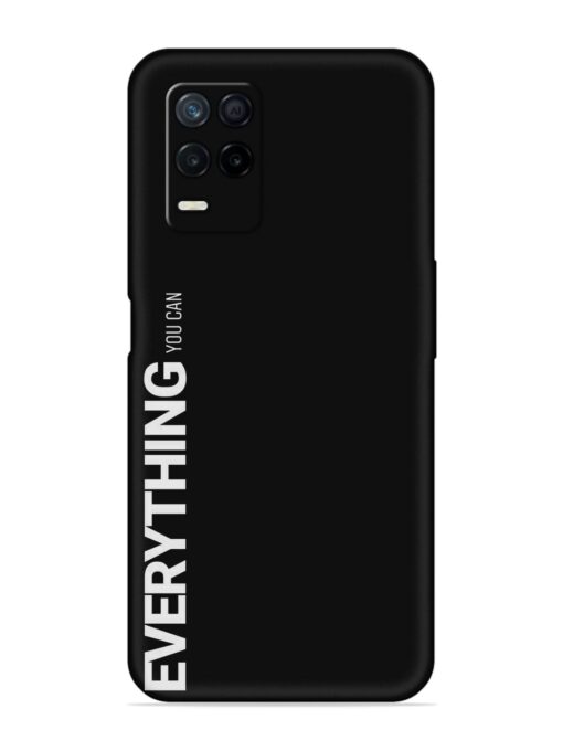 Everything You Can Embossed Soft Silicone Case for Realme Narzo 30 (5G) Zapvi