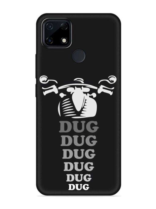 Dug Dug Dug Embossed Soft Silicone Case for Realme Narzo 30A Zapvi