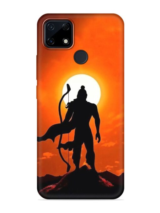 Shree Ram Embossed Soft Silicone Case for Realme Narzo 30A Zapvi