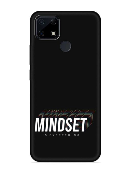 Mindset Everything Slogan Embossed Soft Silicone Case for Realme Narzo 30A Zapvi