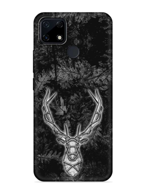 Ancient Deer Embossed Soft Silicone Case for Realme Narzo 30A