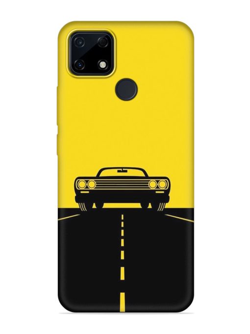 Classic Car Embossed Soft Silicone Case for Realme Narzo 30A