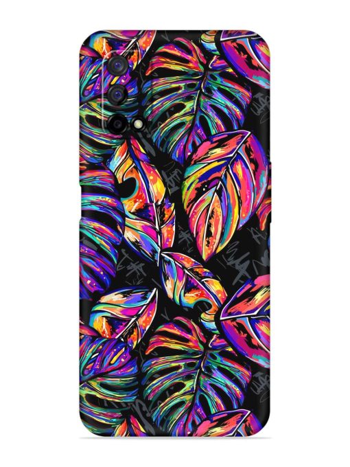 Tropical Seamless Vector Embossed Soft Silicone Case for Realme Narzo 30 Pro (5G) Zapvi