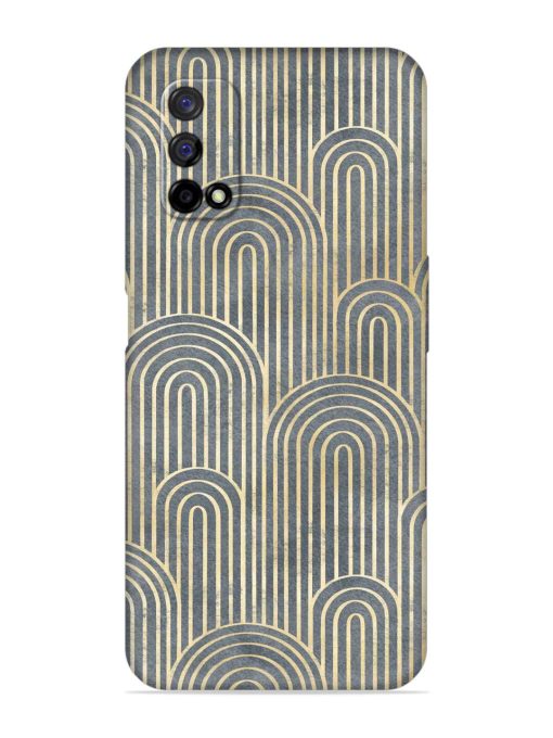 Art Deco Style Embossed Soft Silicone Case for Realme Narzo 30 Pro (5G) Zapvi