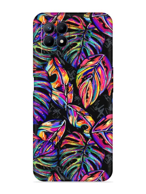 Tropical Seamless Vector Embossed Soft Silicone Case for Realme Narzo 50 (4G) Zapvi