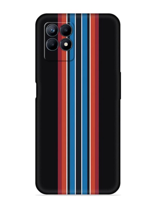 Vertical Strips Embossed Soft Silicone Case for Realme Narzo 50 (4G)