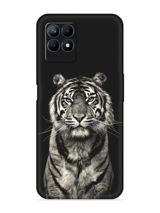 Tiger Art Embossed Soft Silicone Case for Realme Narzo 50 (4G)